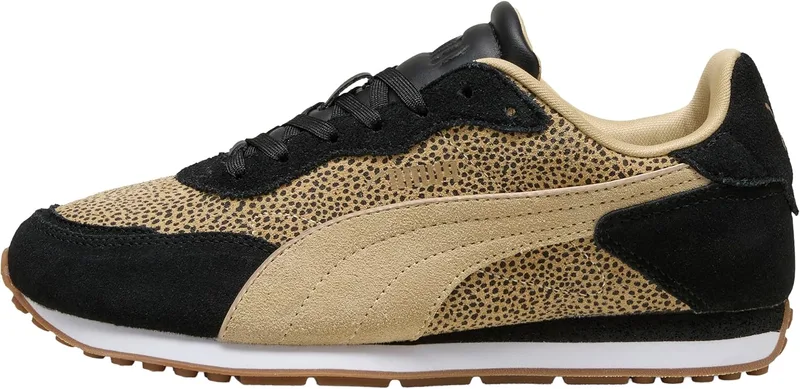 PUMA ▫️ ST Miler Rose TOPCAT - Ténis para mulher, cor preta e amêndoa torrada, tamanho 7, cor «goma de mascar de amêndoa torrada e preta», 40,5 EU