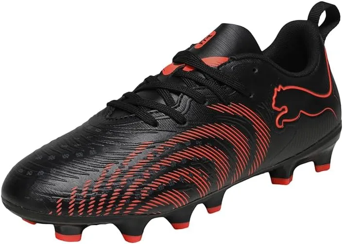 PUMA ▫️ Future 9 Play FG/AG Jr. Sapatilhas de futebol unissexo para adultos