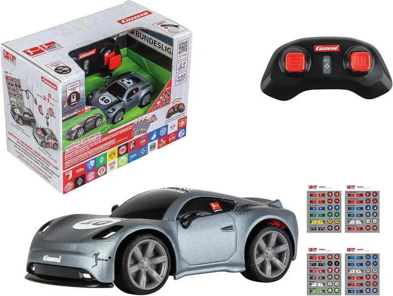 Carrera ▫️ Mini RC 2,4 GHz cinzento - Bundesliga