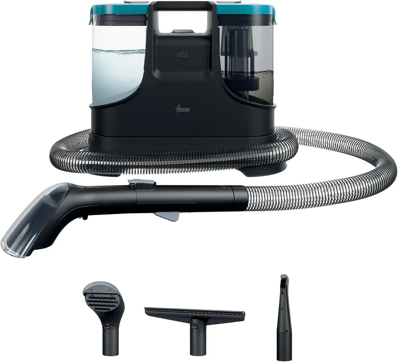 Hoover ▫️ HS5: Produto para remoção de manchas em tapetes, sofás e vidros