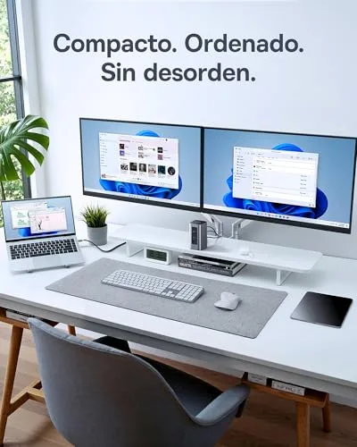 Baseus ▫️ Nomos Air 12 em 1 Estação de Acoplamento com 2 Monitores para Windows 4