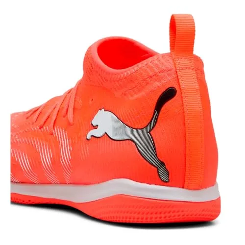 PUMA ▫️ Future 9 Match It + Mid Jr. Sapatilhas de futebol unissexo para crianças 4