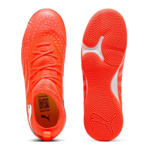 PUMA ▫️ Future 9 Match It + Mid Jr. Sapatilhas de futebol unissexo para crianças 5