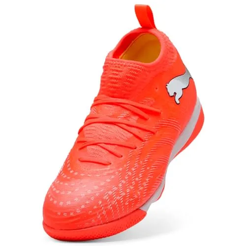 PUMA ▫️ Future 9 Match It + Mid Jr. Sapatilhas de futebol unissexo para crianças 6