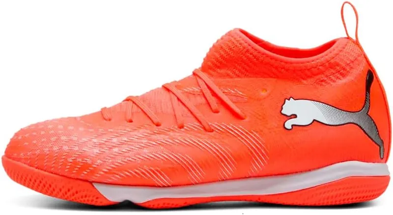 PUMA ▫️ Future 9 Match It + Mid Jr. Sapatilhas de futebol unissexo para crianças