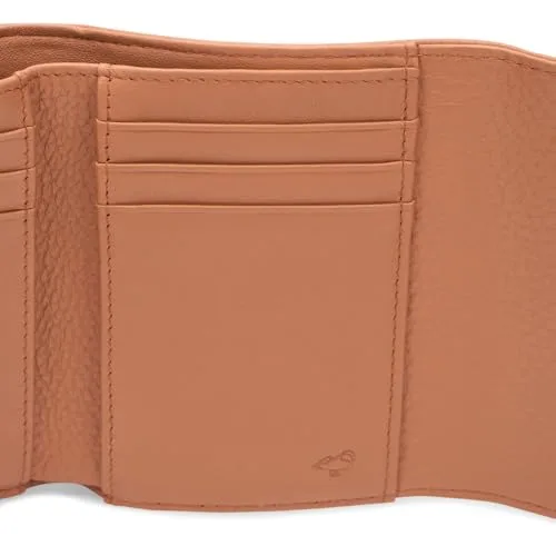 Mandarina Duck ▫️ Carteira Mellow Leather, Acessório de viagem - Carteira para mulher, Pecan Nut, Tamanho único 3
