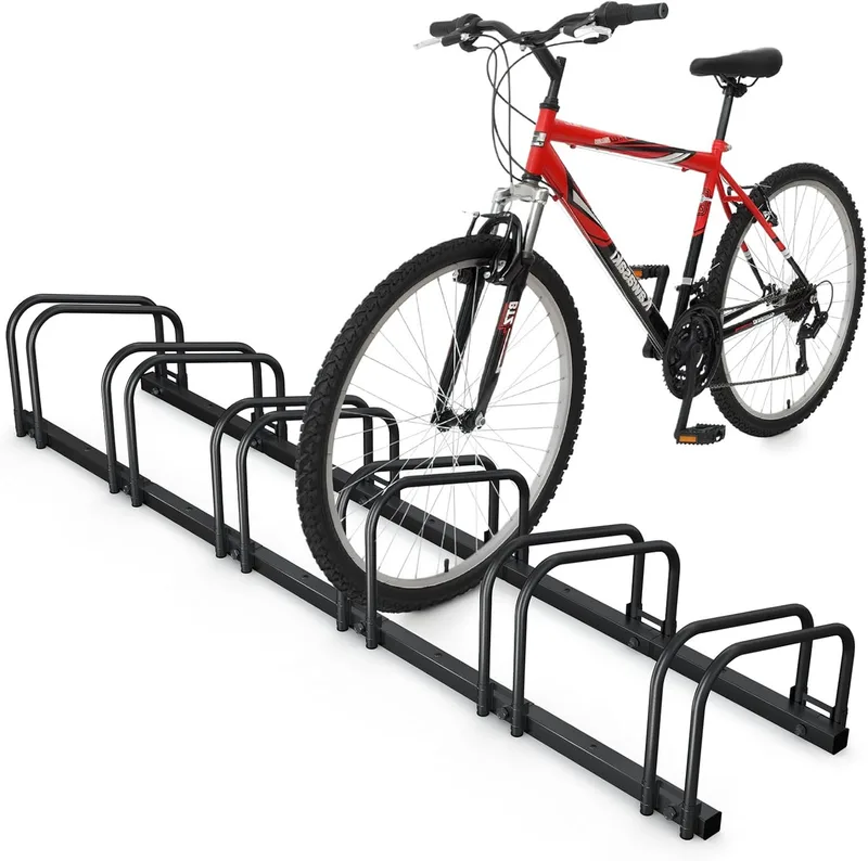 VOUNOT ▫️ ® Suporte para estacionamento de bicicletas, Estacionamento, Estacionamento para bicicletas, Montagem no chão e na parede, Interior e exterior