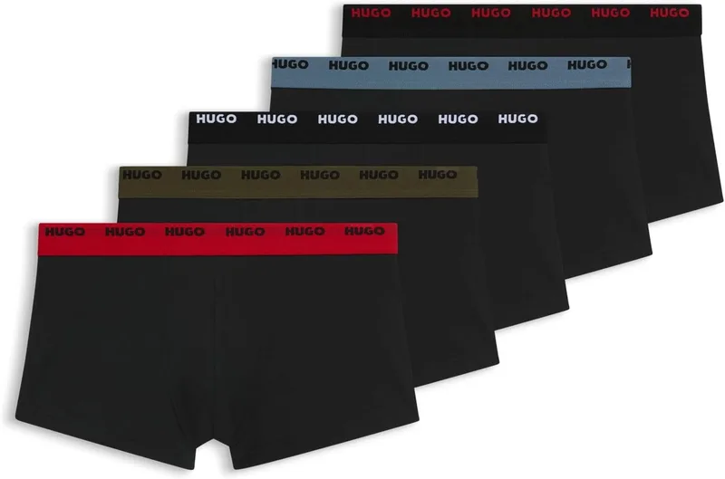 HUGO ▫️ Trunk Five Pack 10268005 01 Calções de banho para homem