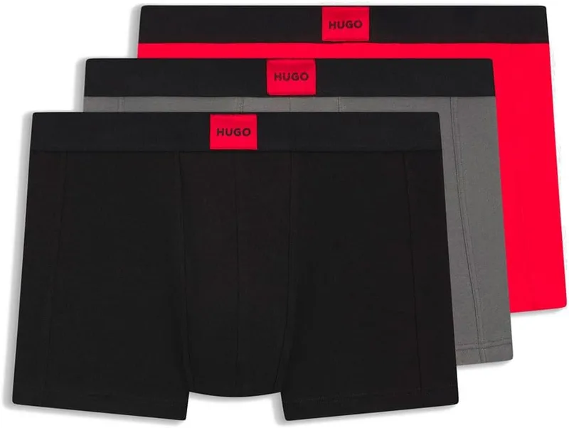 HUGO ▫️ Trunk Triplet Galaxy 10268005 Trunk para homem (conjunto de 3)