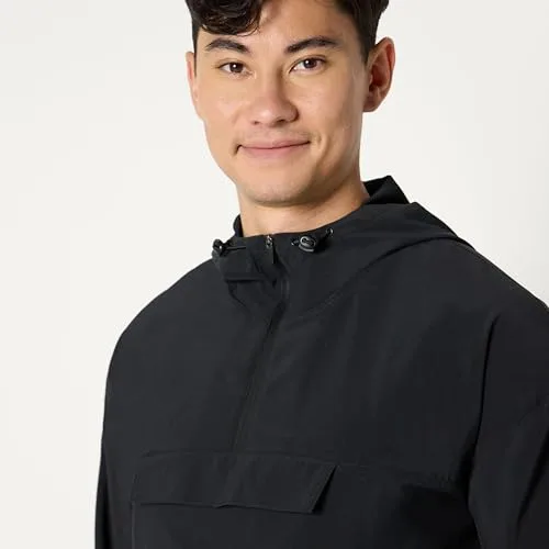 Amazon Essentials ▫️ Casaco Tipo Anorak Desportivo, Leve e Elástico, Tecido com Blocos de Cor - Homem 4