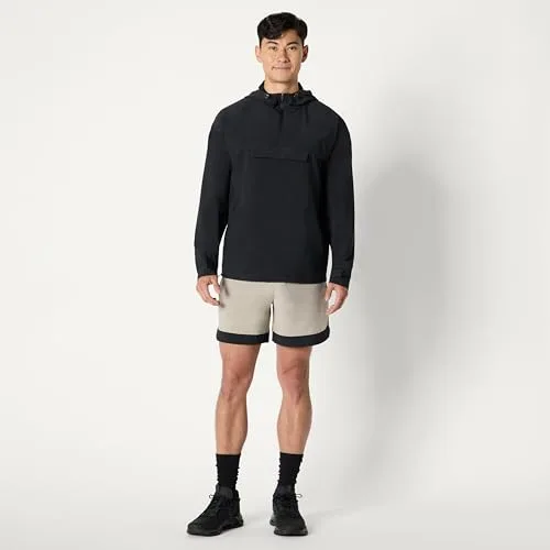 Amazon Essentials ▫️ Casaco Tipo Anorak Desportivo, Leve e Elástico, Tecido com Blocos de Cor - Homem 5