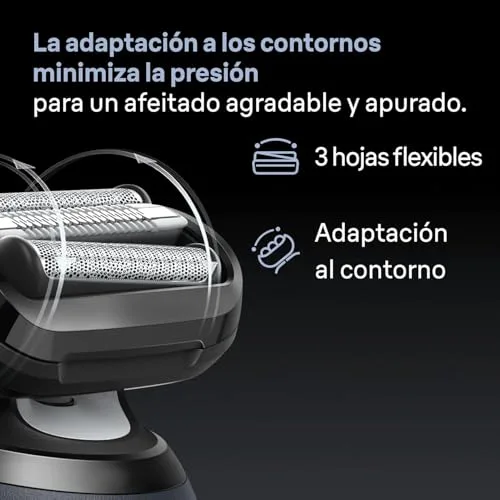 Braun ▫️ Series 6 Máquina de barbear elétrica para homem, 62-G1200SI, cinzenta 2