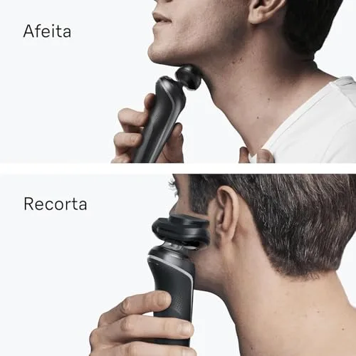 Braun ▫️ Series 6 Máquina de barbear elétrica para homem, 62-G1200SI, cinzenta 4