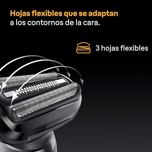 Braun ▫️ Series 5 Máquina de barbear elétrica para homem, 52-A1820SI, azul 3