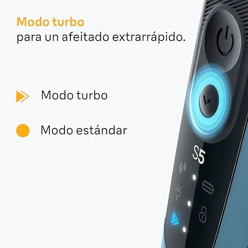 Braun ▫️ Series 5 Máquina de barbear elétrica para homem, 52-A1820SI, azul 4