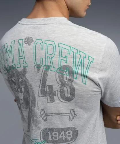 PUMA ▫️ M Graphic tee 1 T-shirts unissexo para adulto 5