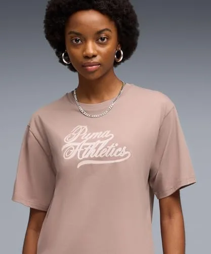 PUMA ▫️ Graphics Relaxed Varsity tee Camisolas para mulher 2