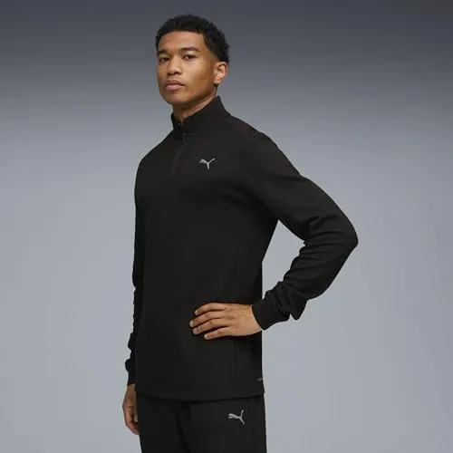 PUMA ▫️ Camisolas M Cloudspun com fecho de 1/4 para homem (pacote de 1) 2