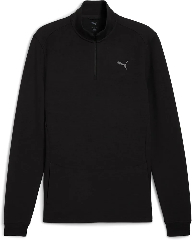 PUMA ▫️ Camisolas M Cloudspun com fecho de 1/4 para homem (pacote de 1)