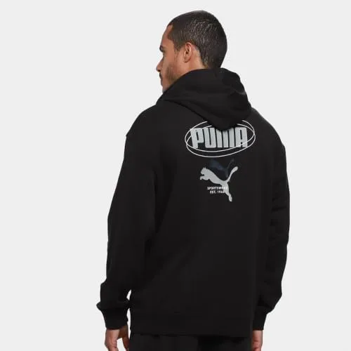 PUMA ▫️ ESS Logo Lab Story 1 Hoodie TR Camisolas com capuz para homem 2