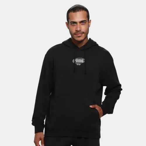 PUMA ▫️ ESS Logo Lab Story 1 Hoodie TR Camisolas com capuz para homem 5