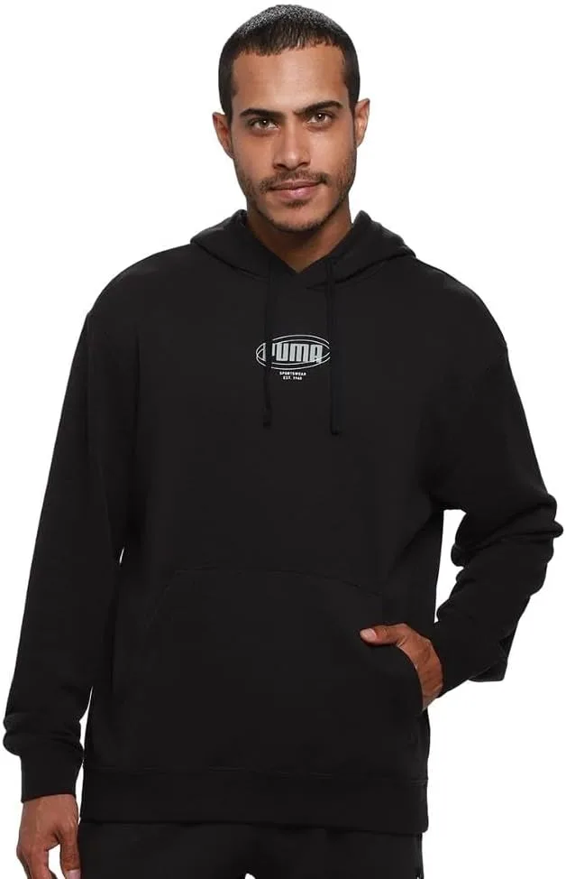 PUMA ▫️ ESS Logo Lab Story 1 Hoodie TR Camisolas com capuz para homem