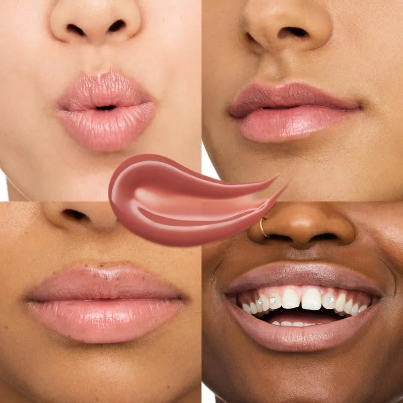Essence Cosmetics ▫️ Batom Brilhante Glossy Glaze, de elevada pigmentação, brilhante, cor intensa, 1,9 g (embalagem de 2) 7