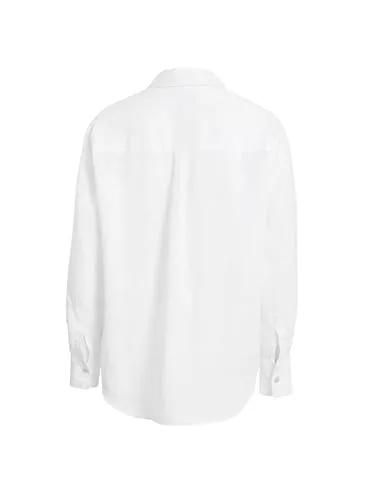 Marks & Spencer ▫️ Camisa «Girlfriend» folgada em linho puro para mulher 4