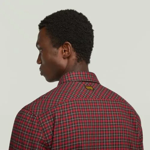 G-STAR ▫️ Camisa de manga comprida Marine Slim para homem 4