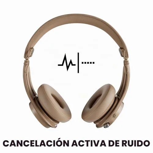 Skullcandy ▫️ Auscultadores Bluetooth sem fios Icon ANC, tipo on-ear, com cancelamento ativo de ruído, até 60 horas de autonomia, resistentes ao suor e à água, dobráveis e duráveis, com microfone para iPhone e Android - Introdução 2