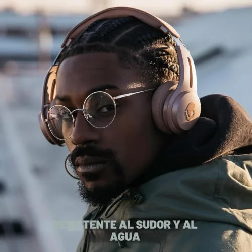 Skullcandy ▫️ Auscultadores Bluetooth sem fios Icon ANC, tipo on-ear, com cancelamento ativo de ruído, até 60 horas de autonomia, resistentes ao suor e à água, dobráveis e duráveis, com microfone para iPhone e Android - Introdução 4