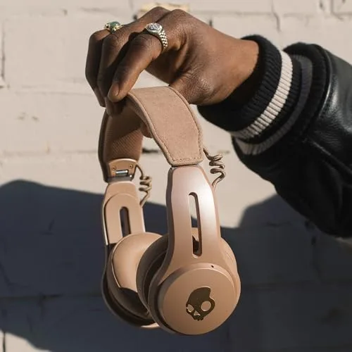 Skullcandy ▫️ Auscultadores Bluetooth sem fios Icon ANC, tipo on-ear, com cancelamento ativo de ruído, até 60 horas de autonomia, resistentes ao suor e à água, dobráveis e duráveis, com microfone para iPhone e Android - Introdução 7