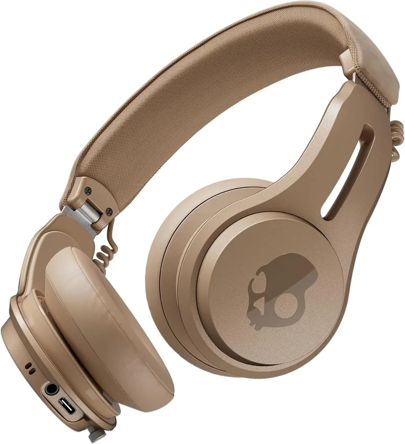 Skullcandy ▫️ Auscultadores Bluetooth sem fios Icon ANC, tipo on-ear, com cancelamento ativo de ruído, até 60 horas de autonomia, resistentes ao suor e à água, dobráveis e duráveis, com microfone para iPhone e Android - Introdução