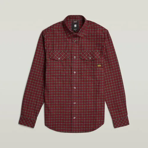 G-STAR ▫️ Camisa de manga comprida Marine Slim para homem 3