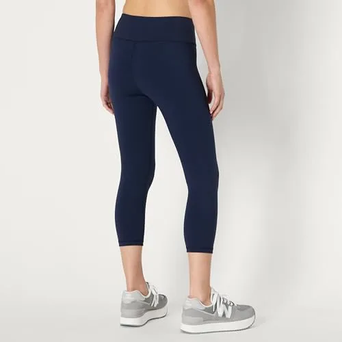Amazon Essentials ▫️ Leggings desportivas para ginásio, com ou sem bolsos, compridas, capri e 3/4, para mulher 4