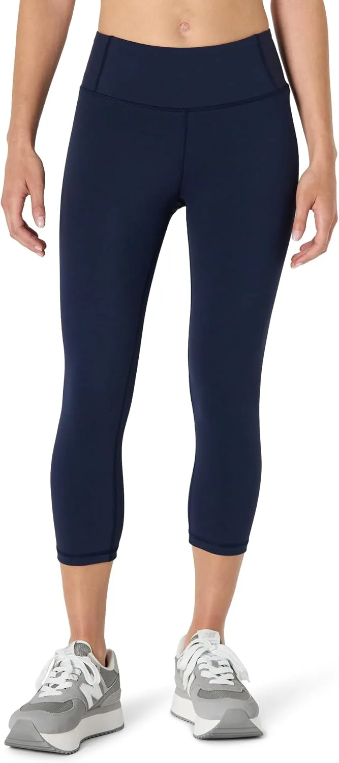 Amazon Essentials ▫️ Leggings desportivas para ginásio, com ou sem bolsos, compridas, capri e 3/4, para mulher