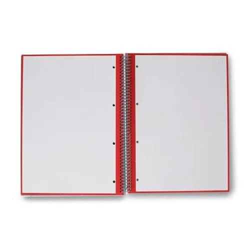 Mr. Wonderful ▫️ Caderno A4 Turquesa - 240 páginas quadriculadas com microperfurações - Capa extra-grossa - Encadernação em espiral - Inclui autocolantes 7