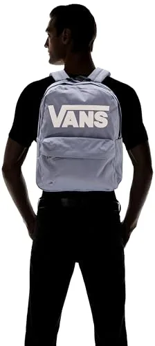 Vans ▫️ Mochila unissexo Old Skool Drop V, azul-glacial, tamanho médio, azul-glacial, M 2