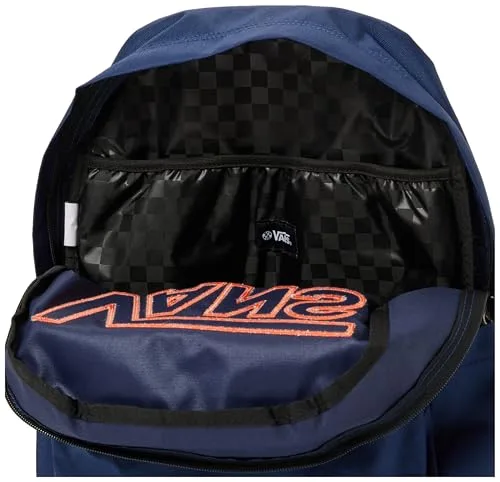 Vans ▫️ Mochila unissexo Old Skool Drop V, índigo escuro, tamanho médio, Índigo Escuro, M 3