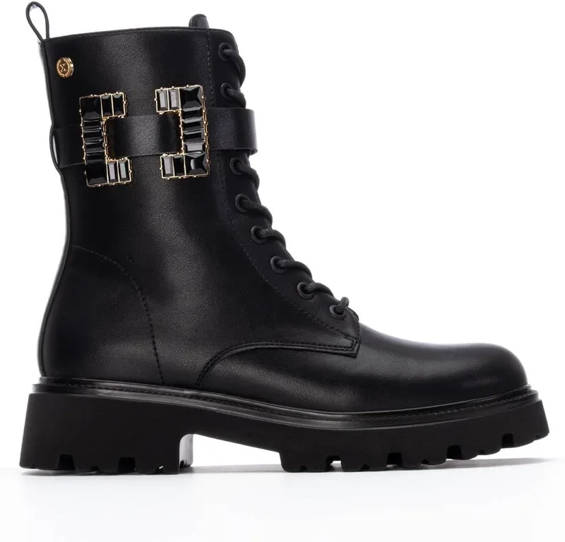 XTI ▫️ Bootie para mulher - Sapatos confortáveis e versáteis - Moda casual