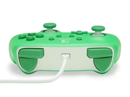 Power A ▫️ PowerA Comando com fio melhorado para Nintendo Switch - Verde espuma do mar, comando, comando para videojogos, comando com fio, com licença oficial 5