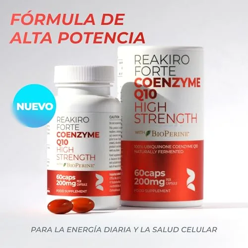 Reakiro ▫️ Forte Coenzima Q10 12 000 mg, 60 unidades 5