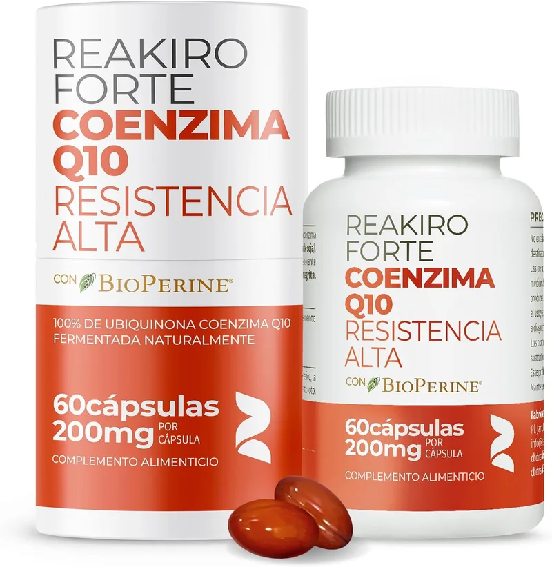 Reakiro ▫️ Forte Coenzima Q10 12 000 mg, 60 unidades