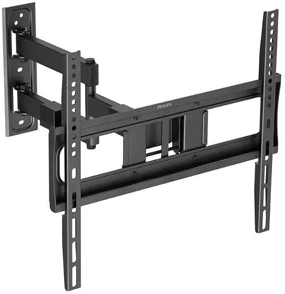 PHILIPS ▫️ Suporte de parede universal para televisores com movimento completo, compatível com televisores LCD/LED de 32 a 75 polegadas, inclinação e rotação ajustáveis, compatível com VESA de 75 x 75 a 400 x 400 mm