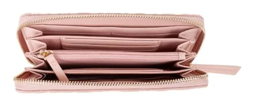 Valentino ▫️ Carteira Pansy Zip Around Wallet em rosa cipria 2