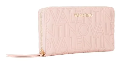 Valentino ▫️ Carteira Pansy Zip Around Wallet em rosa cipria 3