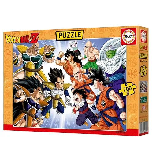 Educa ▫️ Puzzle infantil de 200 peças para crianças | Dragon Ball DBZ. Dimensões: 40 x 28 cm. A partir dos 3 anos (20416) 4