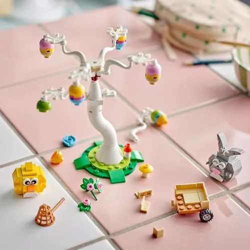 LEGO ▫️ Caça aos Ovos de Páscoa do Coelho e do Pintinho 40808 2