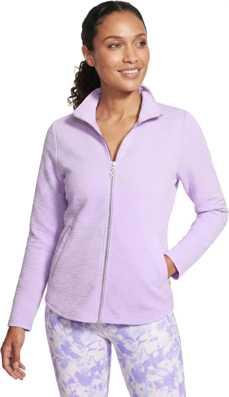 Skechers ▫️ The Gowalk Shine Jacket - Camisola para mulher