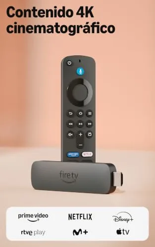 Amazon ▫️ Fire TV Stick 4K Plus, compatível com Wi-Fi 6, Dolby Vision, Dolby Atmos e HDR10+, encontra séries mais rapidamente com a Alexa+ 2